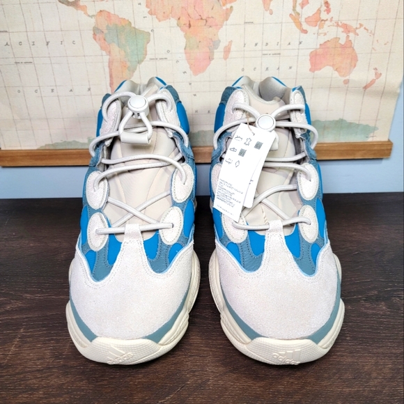 adidas gazelle silver green womens Shop Blue Mens adidas Yeezy 500 High Top Sneakers  Shoebacca